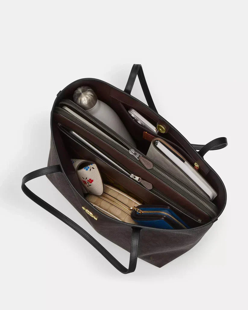 City Tote Bag In Signature Canvas